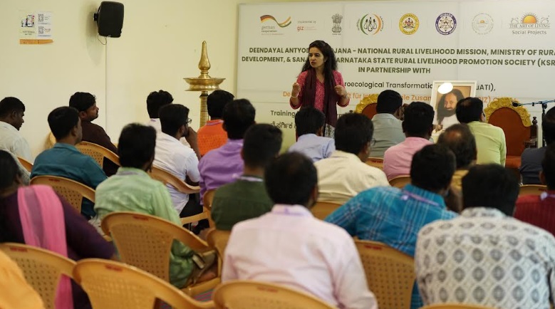Intensive training in natural farming to revitalise rural economies