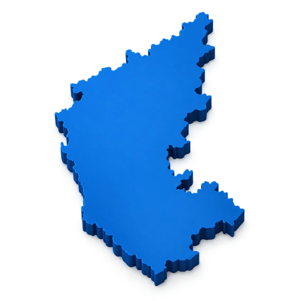 Karnataka map